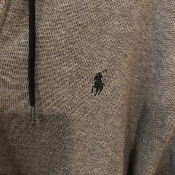Mens Ralph Lauren Zip Up Hoody - Picture 2 of 4